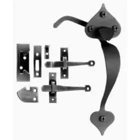 5001930 Acorn Rim Latch Combo Heart Pack Of 1