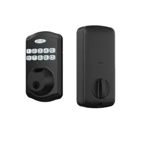 Aeropplock 717661785251 Fingerprint Door Lock Keyless Entry Keypad Deadbolt For Front