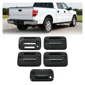 Vc-0037 Almuloo Exterior Door Handle And Tailgate Cover Compatible With 2004-2014 Ford F150 4 D