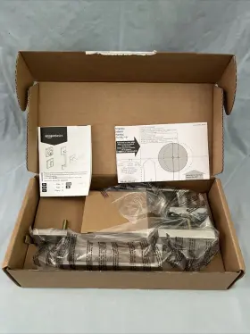 B08j4j479s Amazonbasics Amazon Contemporary Single Cylinder Door Handleset Stamford Lever Satin Nickel