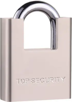Ammiy 1701-2 Locks With 4 Keys Keyed Alike Heavy Duty Pad Lock Outdoor Solid Br
