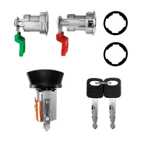 Ap-dhs12 Atracypart Door Lock Cylinders And Ignition Switch With Keys Compatible 97-08 Ford E