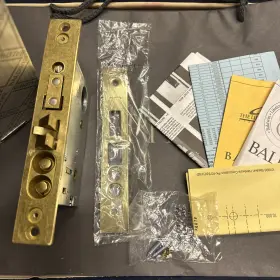 6020.003.l Baldwin Left Handed Entrance Mortise Lock Polished Brass
