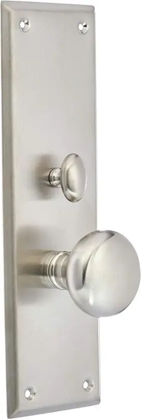 6552.056.entr Baldwin Baltimore Single Cylinder Mortise Handleset Satin Nickel