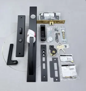 Baldwin 6966190rent Estate Lakeshore Keyed Entry Mortise Handleset Complete Set