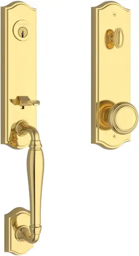 Baldwin 823079594603 Ee.newxtra.tae New Hampshire One Piece Single Cylinder - Brass