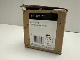 8231.044 Baldwin Deadbolt Single Cylinder-brass