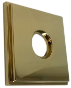 85310.003.fd Baldwin Rosette Part Only For Hollywood Hills Full Handleset Door