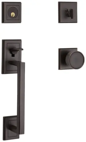85310112entr Baldwin 85310.entr Hollywood Hills Sectional Single Cylinder Door - Bronze