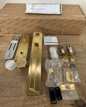 85311033entr Baldwin Hollywood Hills Single Cylinder Door Handleset Read