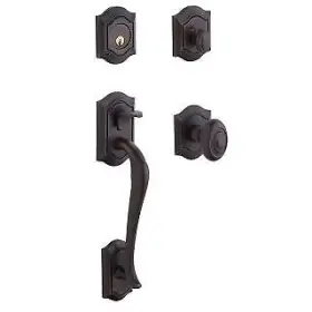 85327112dblc Baldwin - Keyed Entry Handleset