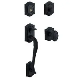85327190entr Baldwin - Keyed Entry Handleset