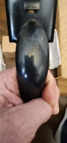85354.1020entr Baldwin Boulder Entry Handleset Handle Set Oil Rubbed Bronze. Has Scratches