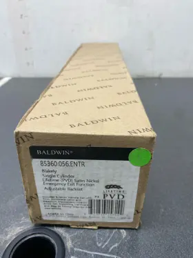 85360056entr Baldwin Blakely Single Cylinder Keyed Entry Handleset Satin Nickel