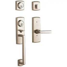 853850562rh Baldwin - Keyed Entry Handleset