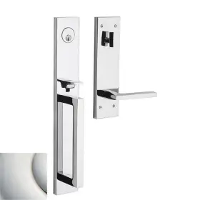 85392.lent Baldwin 884011854148 Minneapolis Left-handed Single Cylinder Handleset Polished