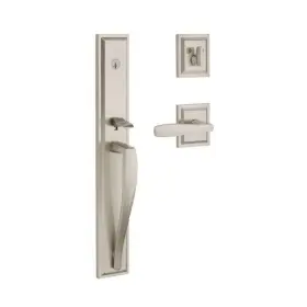 91800-048 Baldwin 180tpextol-slb Torrey Pines Full Plate Keyed Entry Single - Nickel