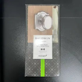 93520-002 Baldwin Carnaby Interior Passage Door Knob For Hallway/closet/rooms New Sealed