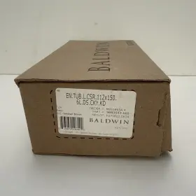 9br3543-660 Baldwin En.tub.l.csr.112x150.6l.ds.cky.k Entry Door Handle V. Bronze And Satin Nic
