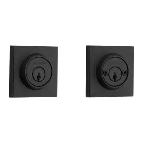 Dccsd190s Baldwin Dc.csd.smt Contemporary Square Smartkey Double Cylinder - Black