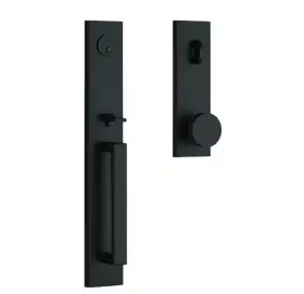 Ee.san.con.cqe112 Baldwin Reserve Santa Cruze Egress Door Handleset Bronze