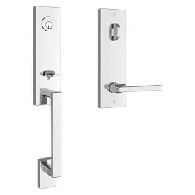 Ee.seaxsqu.cqe.260 Baldwin Seattle Entry Door Handleset In Polished Chrome New
