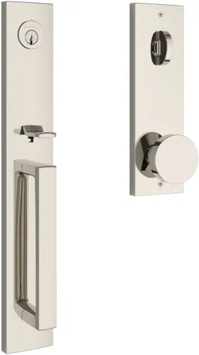 Eesanxconcqe055 Baldwin Ee.sanxcon.cqe Santa Cruz Full Plate Single Cylinder - Nickel