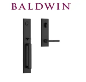Ee.sanxsqu.r.cqe190 Baldwin Eesanxsqurcqe190 Santa Cruz Full Plate Single Cylinder - Satin Black