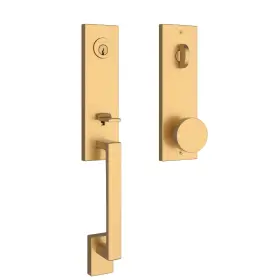 Eeseaxconcqe044 Baldwin Ee.seaxcon.cqe Seattle One Piece Single Cylinder Keyed - Brass