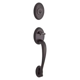 Fdcolxcurltrr112 Baldwin Dummy Handleset Columbus Traditional Curve Left Handed Venetian Bronze