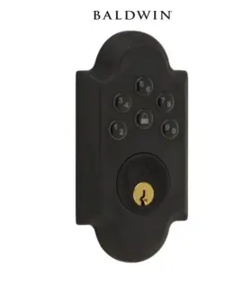 8252.112.ac3 Baldwin Hardware Boulder Keypad Deadbolt - Brand New