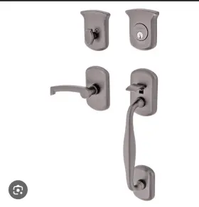 85325.452.rent Baldwin Hardware 85345.452.rent Tahoe Trim Right Hand Dummy Handleset Dist Antique Nickel