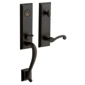 85355.402.lent Baldwin Hardware Left Only Handle Set