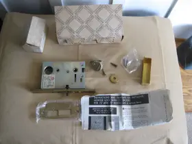 K6021-030 Baldwin 6021-030 Lock-lh 2 3/4 Inch Backset With 1 1/8 Cylinder And Keys