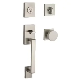 Sclajxconcsr150 Baldwin Entry Entrance Handleset Door Lock La Jolla Polished Nickel