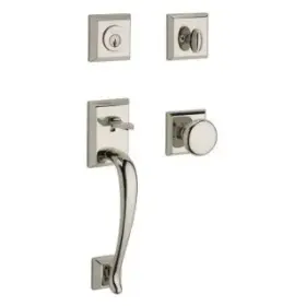 Scnapxroutsr141 Baldwin Napa Single Cylinder Keyed Entry Handleset With