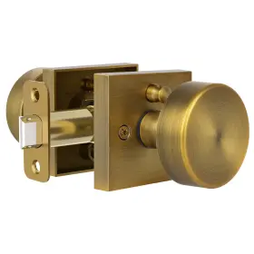 Branded 635408119049 Antique Brass Door Knob Privacy Knobs