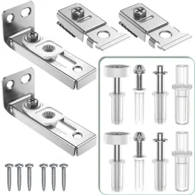 Bu-zdm-2p01 Budoni Bifold Door Hardware Repair Kit - 2 Pack Bi-fold Sliding Closet