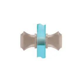 Sdk053bn C.r. Laurence Crl Brushed Nickel Flair Style Back-to-back Knob