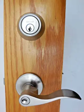 Bn3001rc Callan Bennett Entrance Lever And Deadbolt Satin Nickel #8wh