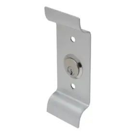 Copper Creek 878898007049 Ed-pcyl-al Exterior Pull Plate Keyed Rim Cylinder For Exit