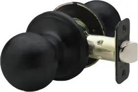 Bk2020bc Copper Creek Passage Interior Door Knob Ansi Grade-3 1 Pack Matte Black
