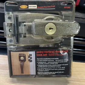 957282 Craftsman Entry Vertical Deadbolt Lock Set