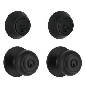 Defiant 313048613645 Door Knob Deadbolt Lock Set Keyed Entry Exterior Security