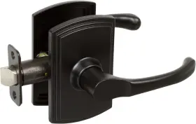 Bp-500t-ar Delaney 360204 Artino Single Cylinder Keyed Entry Door Lever - Black