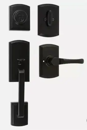 374007ar Delaney Hardware Designer Series Handleset Briona