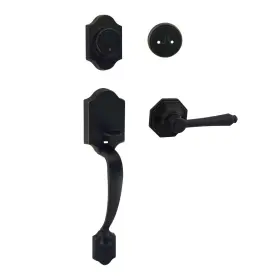 33-7744-v Designers Impressions Oil Rubbed Bronze Entry Handleset With Windsor Door Lever