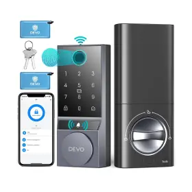 Devo 977520469140 G3 Door Lock For Front 6 In 1 Fingerprint Keyless Entry ... Fast Ship