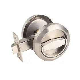 Eb003 Dixiao 304 Stainless Steel Round Hidden Recessed Cup Door Lock Doorknobs Locker
