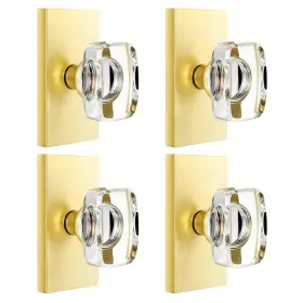 Dllween 639395276976 Glass Gold Dummy Door Knob Satin Brass Crystal Dllween 639395276976 Glass Gold Dummy Door Knob Satin Brass Crystal